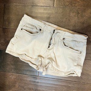 21 Denim - Beige Shorts - Size 27